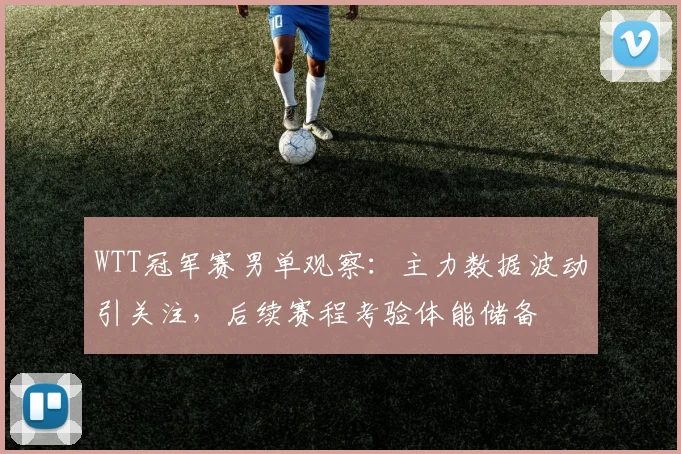 WTT冠军赛男单观察：主力数据波动引关注，后续赛程考验体能储备